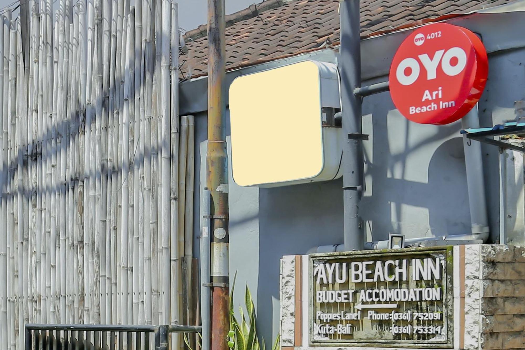 Oyo 4012 Ari Beach Inn Kuta Lombok Exterior foto